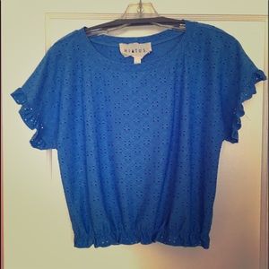 Blue Islet Top